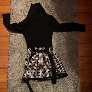 Black and White Girls Dress Size 5-6